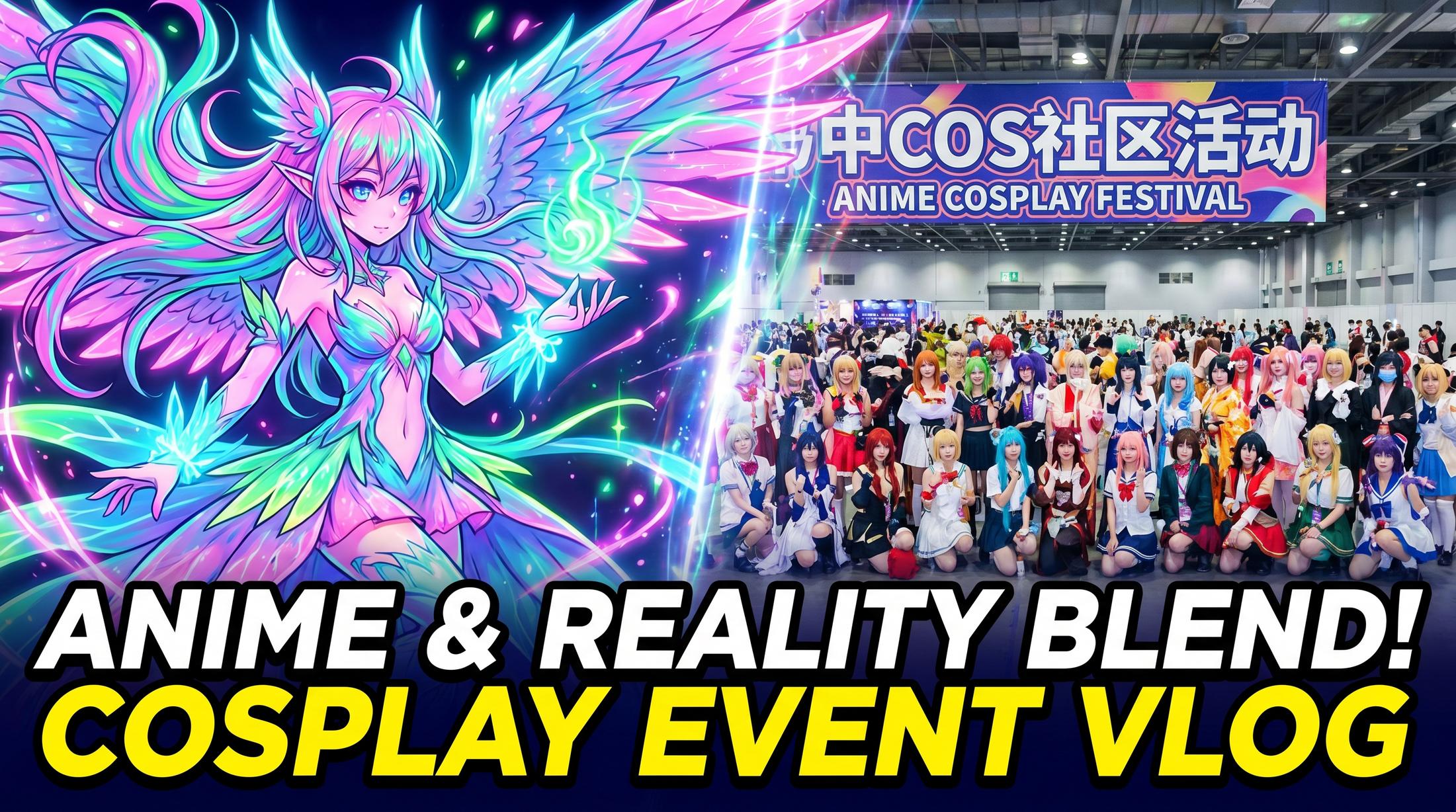 男同gay二次元：漫展Cosplay活动合影